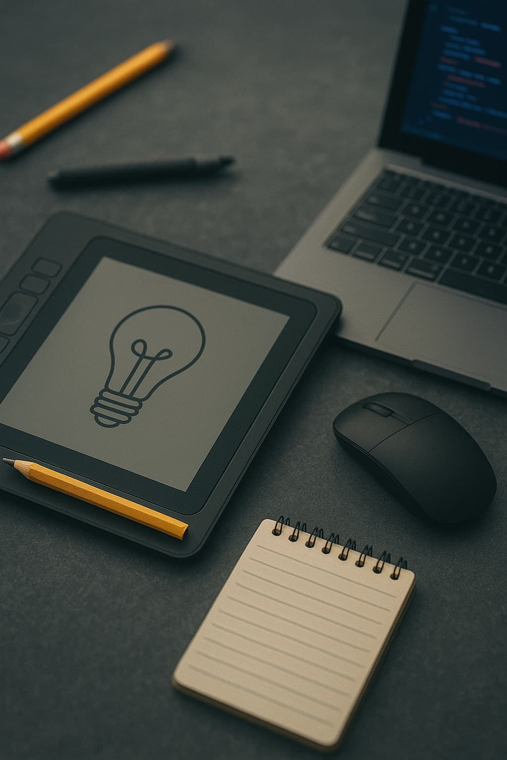 Digital design concept representing innovation